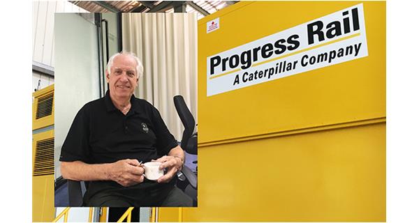 加拿大軌道焊接領(lǐng)域?qū)＜褼ennis Shears，見證啟世焊軌機澳標重要時刻