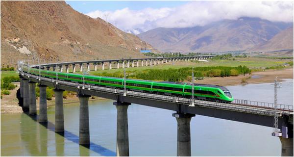 最美天路通車，鋼軌托起“復興號”開上了世界屋脊！